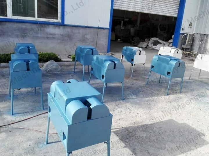 Garlic Root Stem Cutting Machine 2 Garlic root cutting machine manufacturer