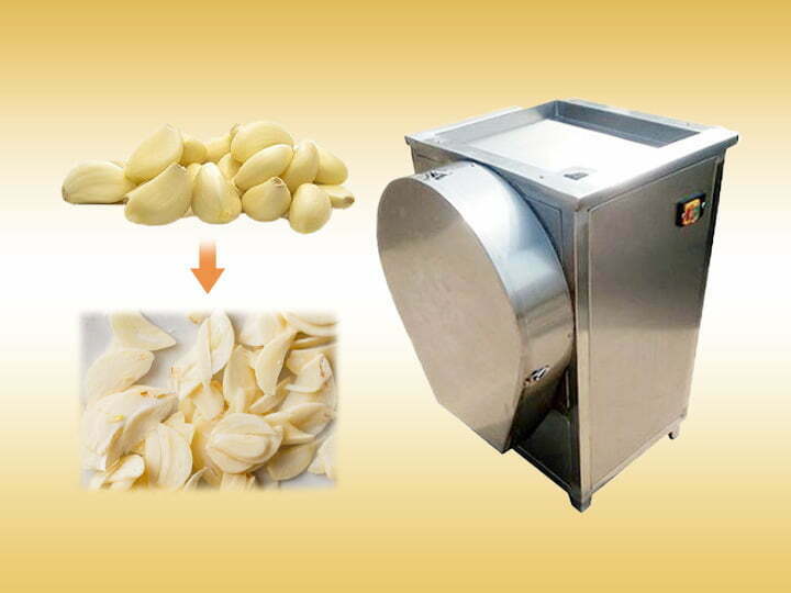 Garlic slicer machine