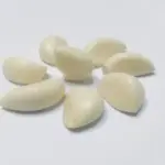 Cleaned garlic