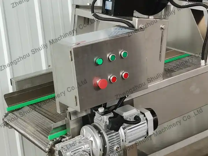 Garlic air drying machine 4 Control Panel