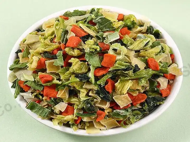 Dried vegetables