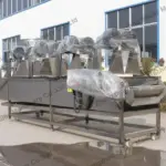 Garlic Air Drying Machines Being Packed