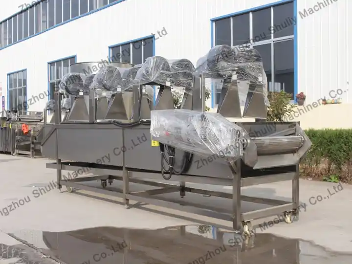 Garlic air drying machine 7 Garlic Air Drying Machines Being Packed