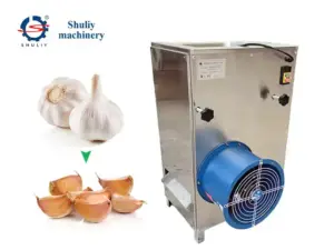 Garlic clove separating machine