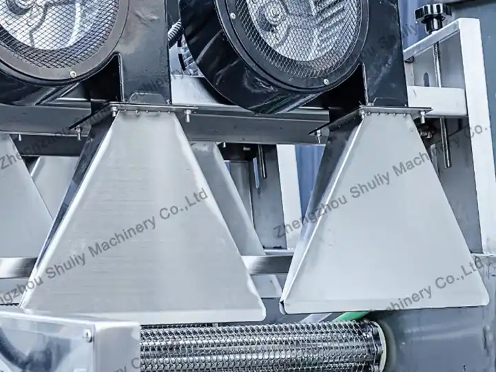 Garlic air drying machine 3 High-Pressure Blowers