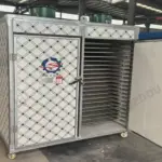 Double-door garlic dehydration machine