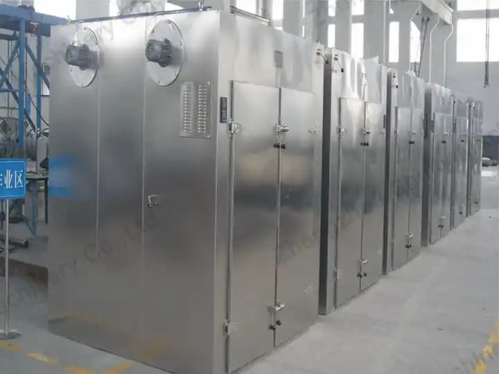 Stainless steel drying room in the factory