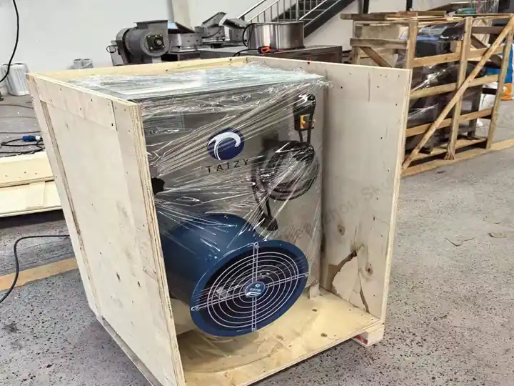 One garlic splitting machine shipped to Poland 1 Garlic Clove Separator Shipping and Packaging