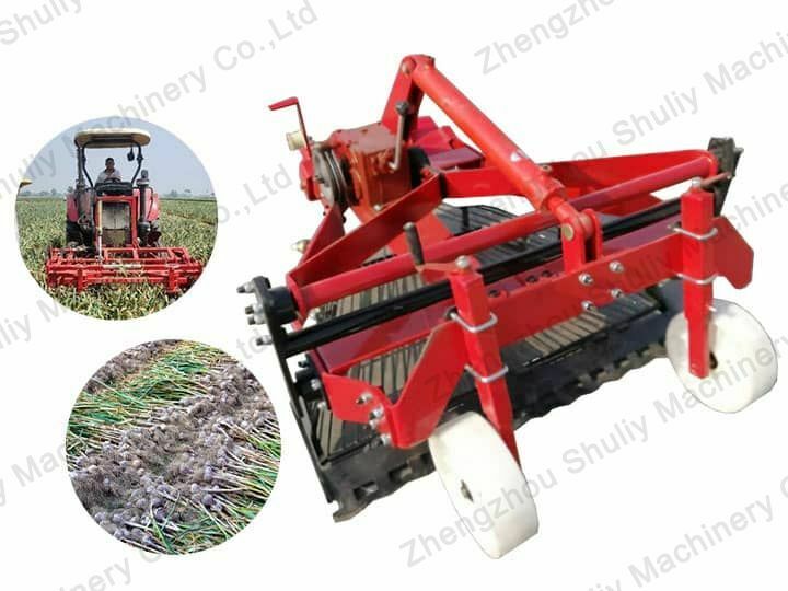 manual garlic harvesting machine