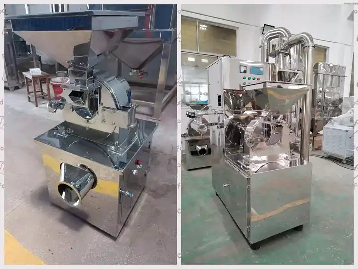 Sarımsak tozu taşlama makinesi