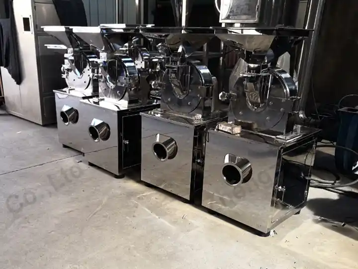 Industrial garlic powder grinding machine