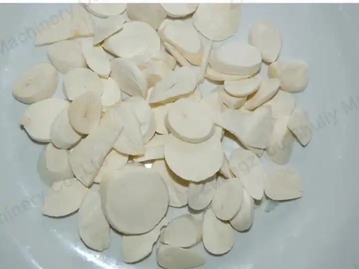 Lini produksi pengupasan bawang putih | Mesin pengolahan bawang putih 14 irisan bawang putih yang dikeringkan beku