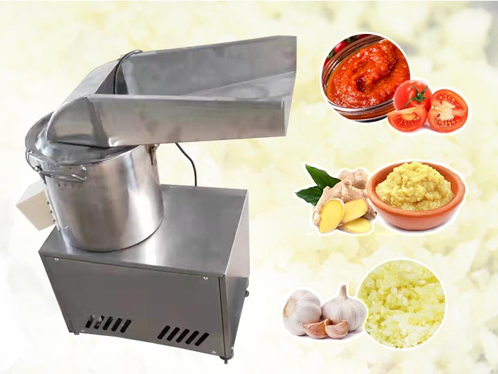 Ginger garlic paste making machine