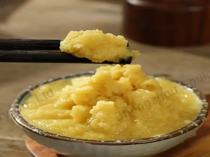 Máquina para fazer pasta de gengibre e alho 7 Pasta de gengibre