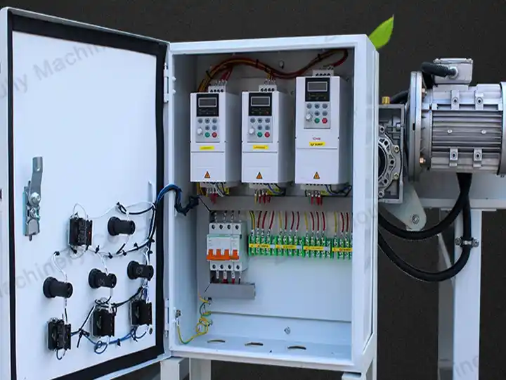 Garlic grading machine 5 PLC control cabinet