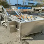SL-800 लहसुन सफाई मशीन ने हंगेरियन ग्राहक को धोने की क्षमता 2000Kg/h तक बढ़ाने में मदद की