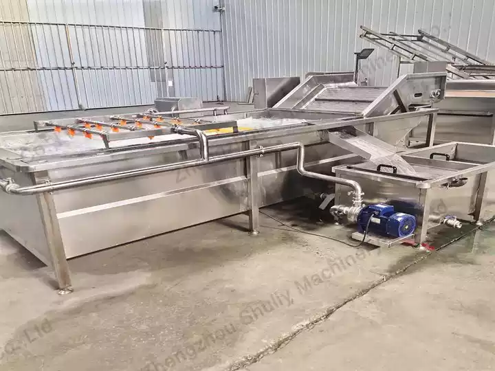 Garlic cleaning machine 1 Garlic cleaning machine