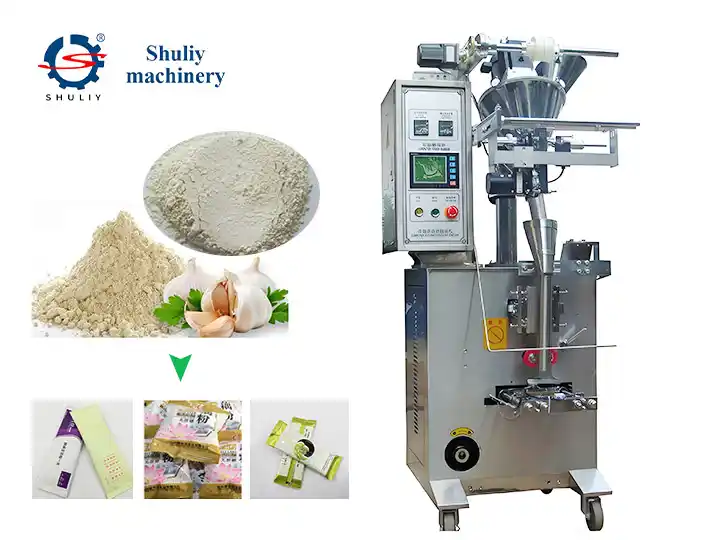 Máquina de embalaje de polvo de ajo | Máquina automática de embalaje de polvo de ajo