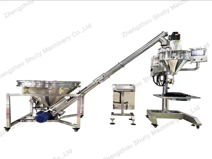Components of the Semi-Automatic Garlic Powder Packing Machine
