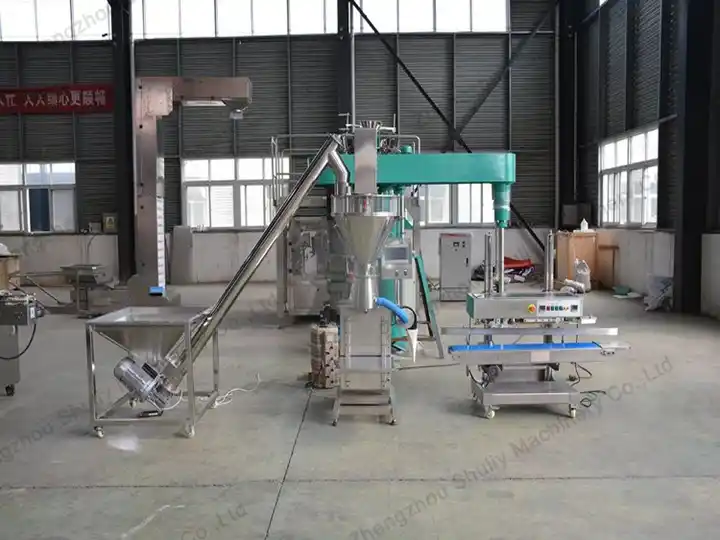Semi-Automatic Garlic Powder Filling Machine