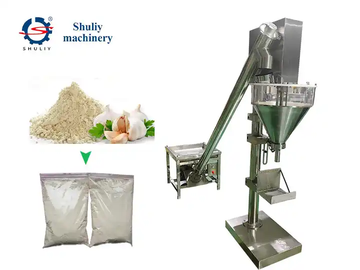Semi-Automatic Garlic Powder Packing Machine