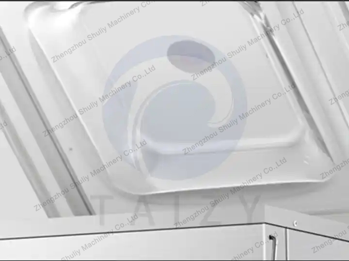 Vakuumverpackungsmaschine für Knoblauchzehen 22 Transparente Acrylabdeckung