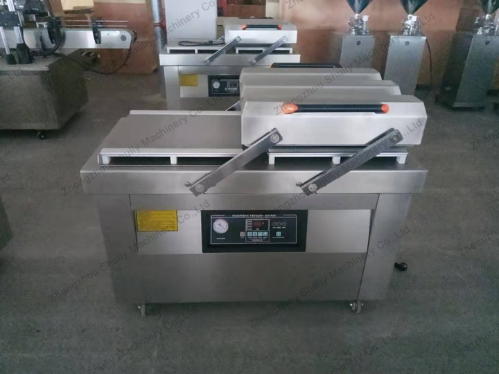 Vakuumverpackungsmaschine für Knoblauchzehen 13 Lebensmittelversiegelungs-Vakuumverpackungsmaschine