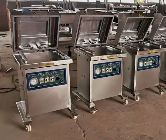 Vakuumverpackungsmaschine für Knoblauchzehen 10 Ein-Kammer Knoblauchzehen Vakuumverpackungsmaschine