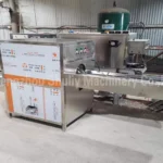 अर्ध-स्वचालित प्याज की जड़ काटने वाली मशीन